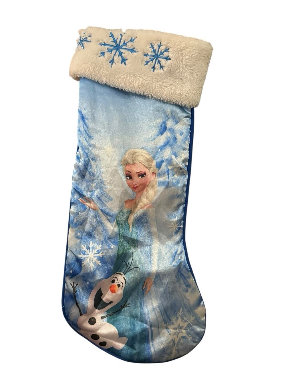 Disney Frozen Elsa Olaf Christmas Stocking 16”